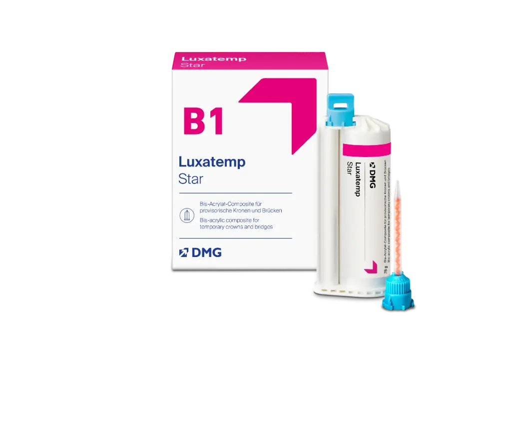 DMG Luxatemp Star 1 X Catridge @ 76g B1