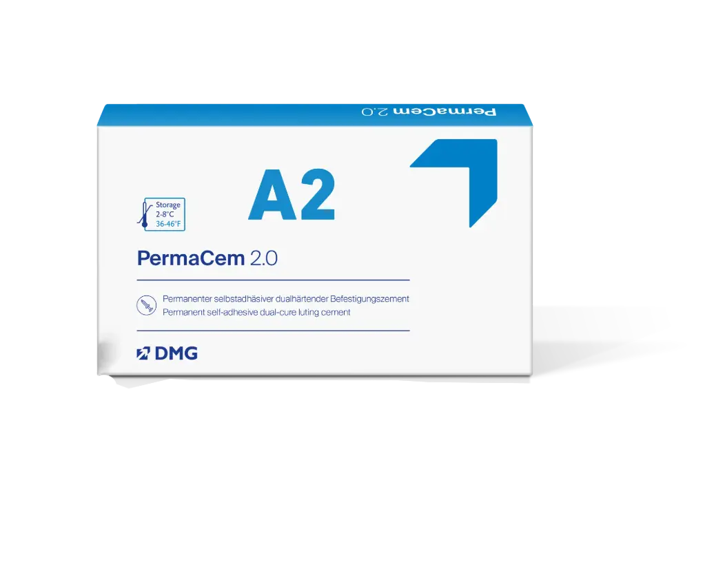 DMG PermaCem 2.0 1 X Syringe @ 9g A2 Universal