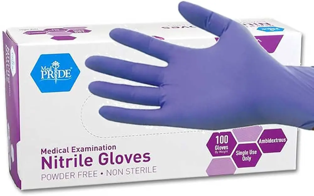 Gloves nitrile Large