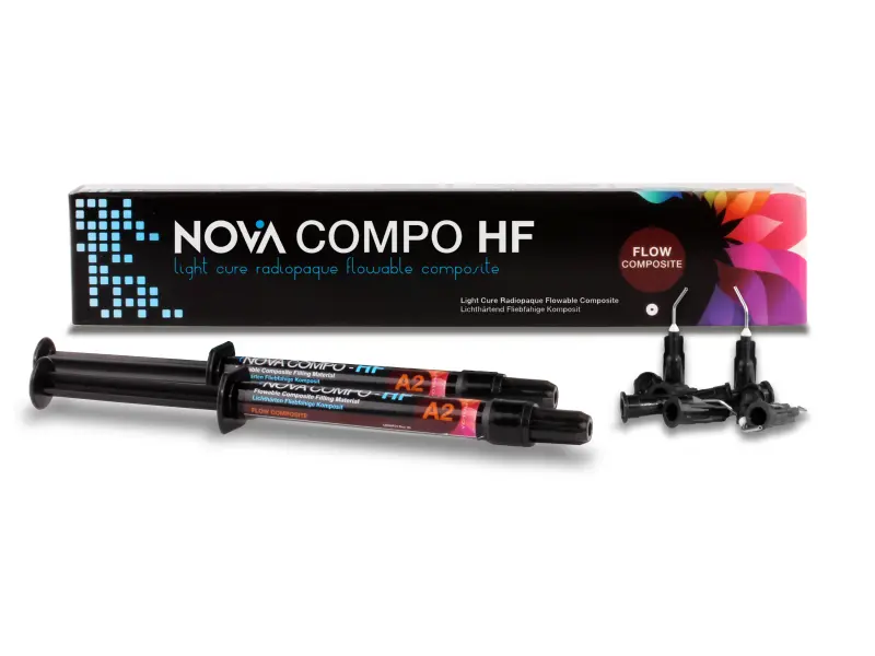 Imicryl NOVA COMPO HF-FLOW Flowable Composite 2g Syringe (Shade A1)