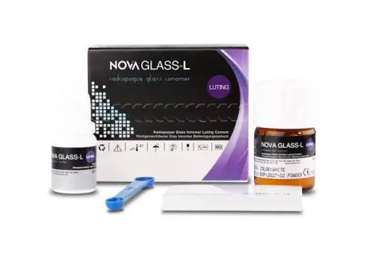 Imicryl NOVA GLASS-L Glass Ionomer Luting Cement 15GR/10ML