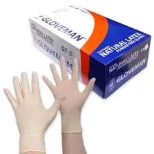 Latex Gloves Medium Box/100
