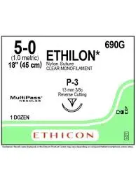 NYLON SUTURE 5/0