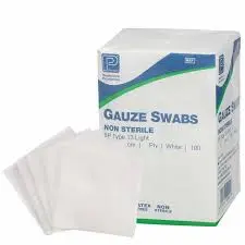 Non Sterile Gauze Swab 10x 10 cm 8ply